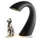 Design floor lamps: plastics