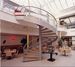 Commercial buildings: circular exterior staircases
