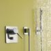 Thermostatic single handle mixer taps for showers