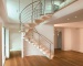 Spiral square staircases