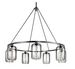 Design chandeliers: glass