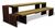 Park furniture: picnic tables...