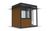 Street furniture: kiosk