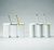 Accessories: dust-bins, toilet brushes