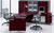 Office Tables: office desk and storage sets