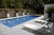 Inground concrete swimming pool 