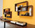 Contemporary shelving
