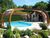 High pool enclosure 