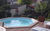 Inground wall swimming pool 