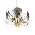 Design pendant lamp: metal