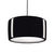 Contemporary pendant lamp: metal