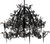 Design chandelier: metal
