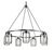 Design chandelier: glass