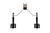 Design wall light: metal