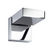 Contemporary wall light: metal