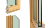 wood window