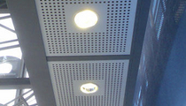 perforated metal sheet panel