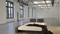 contemporary double bed