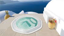 built-in hot-tub