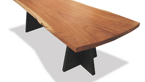 solid wood table