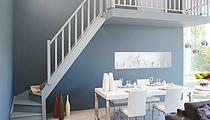 wood staircase
