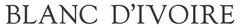 BLANC D'IVOIRE logo