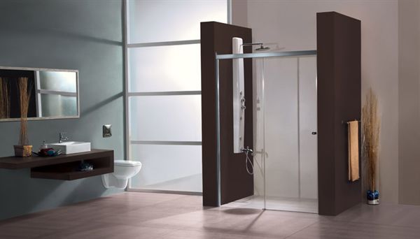 Jaquar Bathroom Partitions sliding shower screen / for alcoves - adena - jaquar - videos Jaquar Bathroom Partitions sliding shower screen / for alcoves - adena - jaquar - videos
