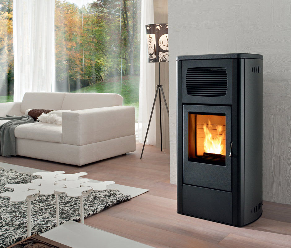 Pellet Heating Stove PRIMULA RED Red365 It See MCZ Group