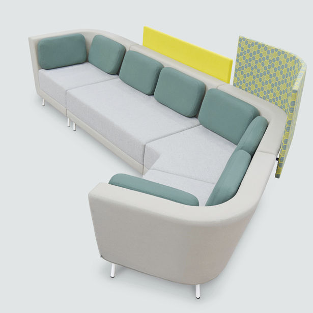 Modular Sofa Contemporary Fabric For Open Plan Areas Circe Modular Sofa Contemporary Fabric For Open Plan Areas Circe