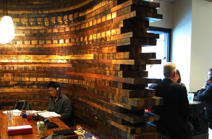 Wooden Paneling Jakarta Rustic Viridian Wood Wooden Paneling