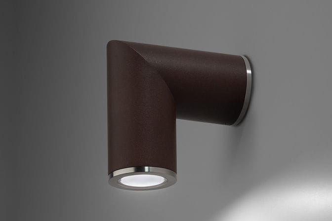 Contemporary Wall Light Outdoor Aluminum Brass Up O Down 65 Contemporary Wall Light Outdoor Aluminum Brass