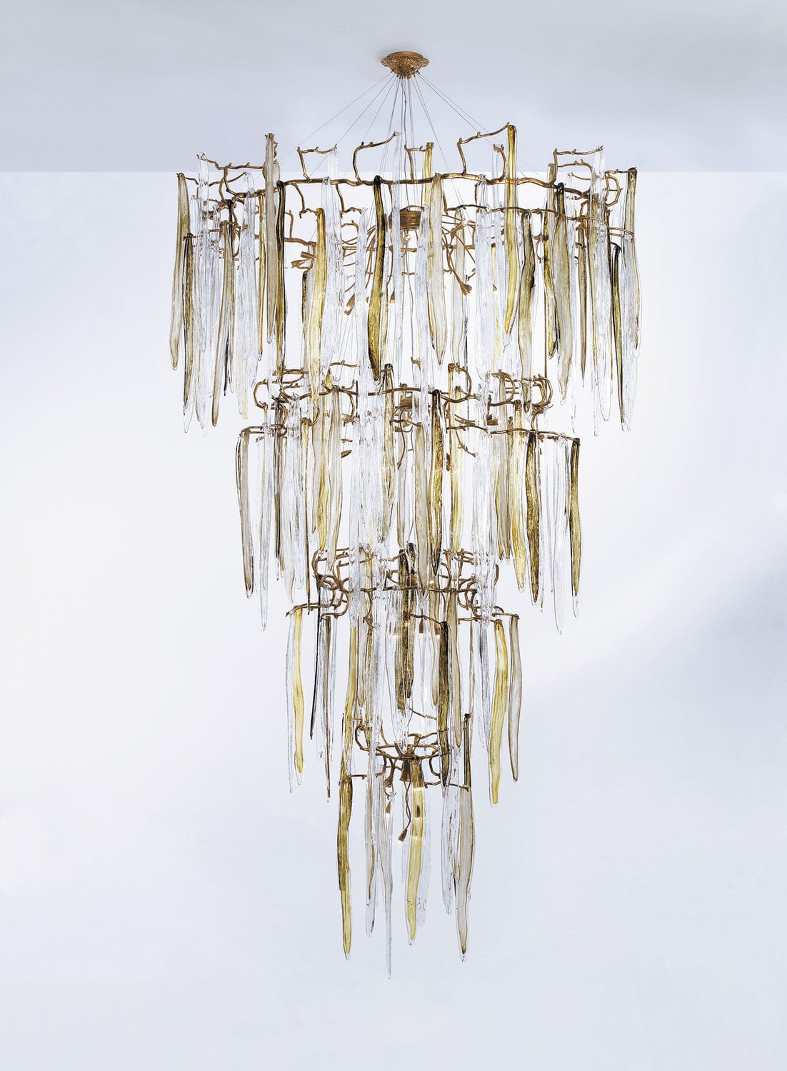 Pendant Lamp Traditional Bronze Crystal Waterfall Ct3303 51 Pendant Lamp Traditional Bronze Crystal Waterfall Ct3303 51