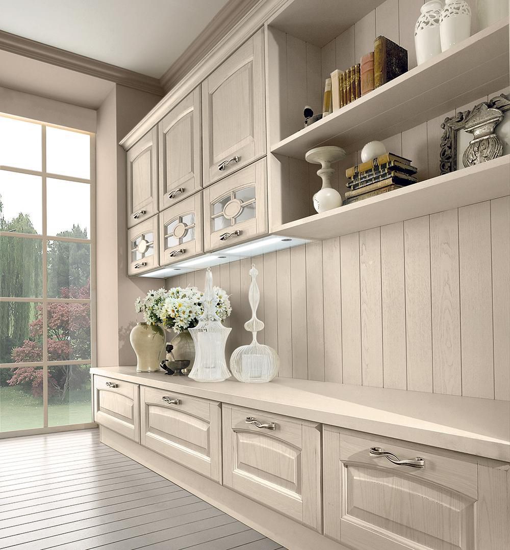 Traditional kitchen / solid wood / island - VERONICA - CUCINE LUBE ... Traditional kitchen / solid wood / island - VERONICA - CUCINE LUBE ...
