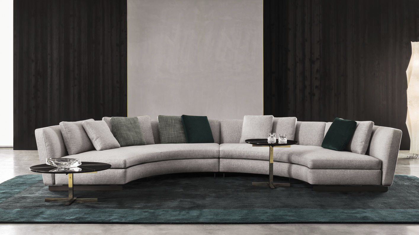 Modular Sofa Corner Semicircular Contemporary Seymour Minotti Modular Sofa Corner Semicircular Contemporary Seymour