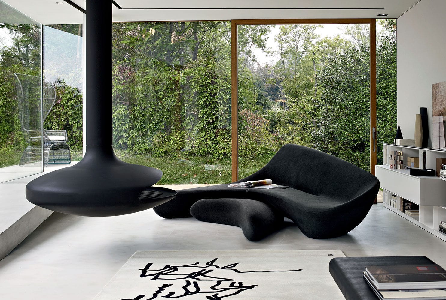 Corner Sofa Organic Design Fabric By Zaha Hadid Moon System Corner Sofa Organic Design Fabric By Zaha Hadid
