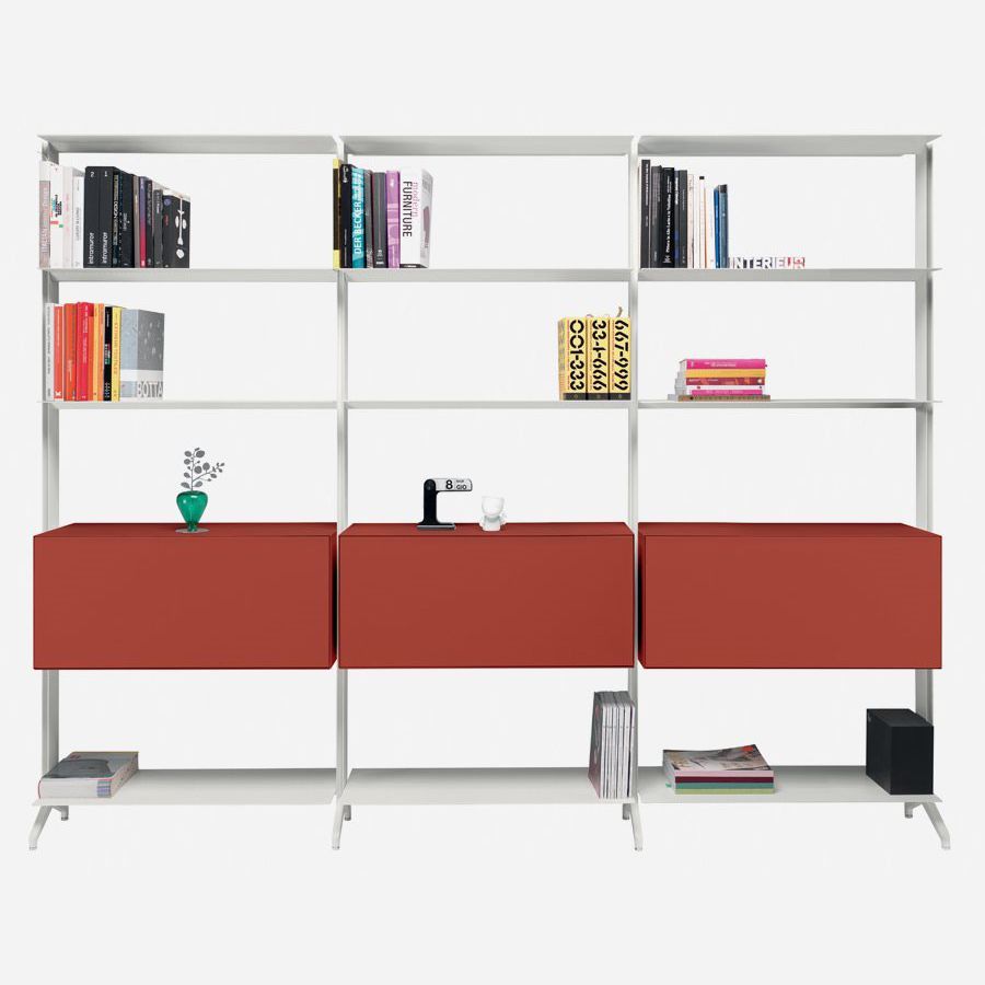 Modular Bookcase Corner Contemporary Lacquered Mdf Aline By Modular Bookcase Corner Contemporary Lacquered Mdf Aline By Dante Bonuccelli