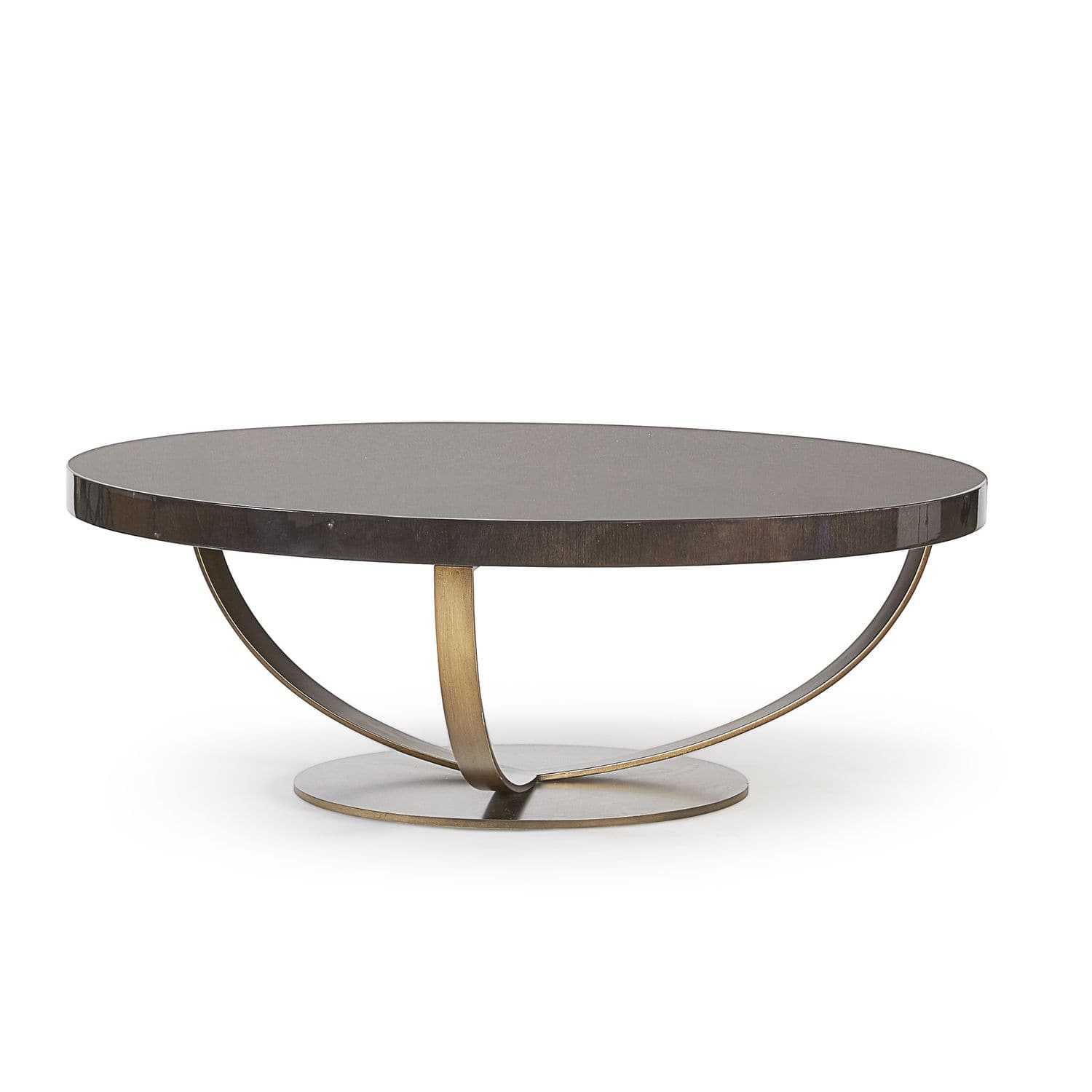 Contemporary Coffee Table Cannes Hugues Chevalier Wooden Metal