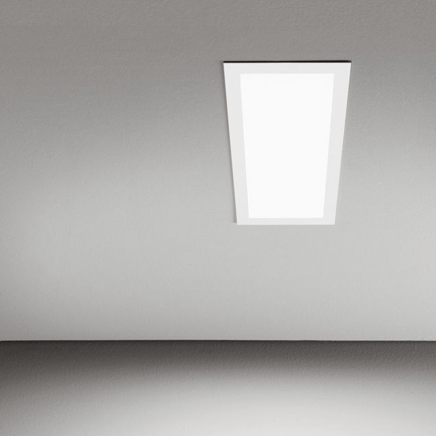 Recessed Ceiling Light Fixture SIMPLY FLUO MACROLUX SRL