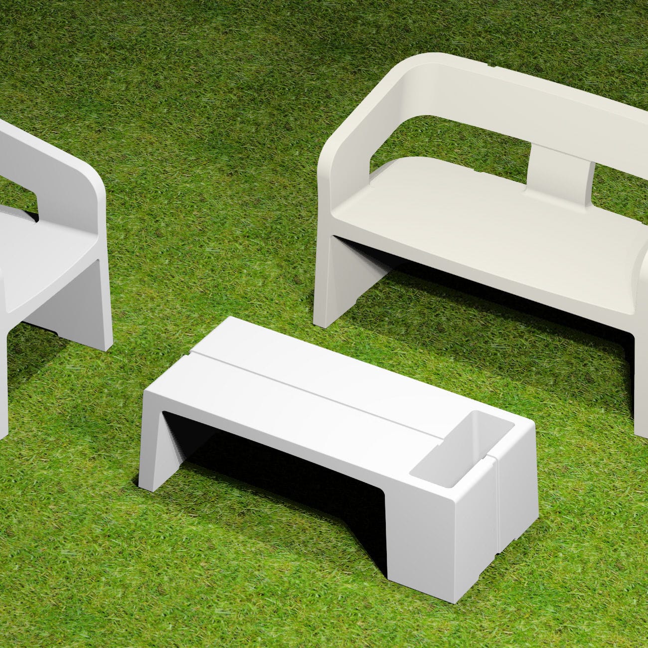 Contemporary Coffee Table Rotomolded Polyethylene Rectangular Contemporary Coffee Table Rotomolded Polyethylene Rectangular Outdoor Karla By Ilo Creatif