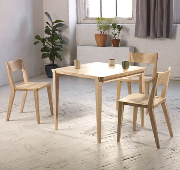Contemporary Dining Table Walnut Ash Rectangular Breakfast Contemporary Dining Table Walnut Ash Rectangular Breakfast