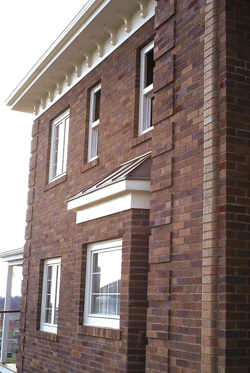 hollow brick for facades for interior walls brown normal