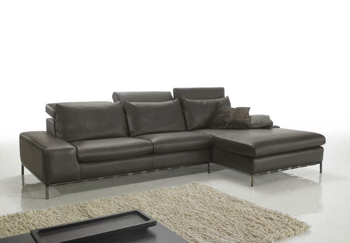 Modular Sofa Contemporary Leather Fabric Leroy Very