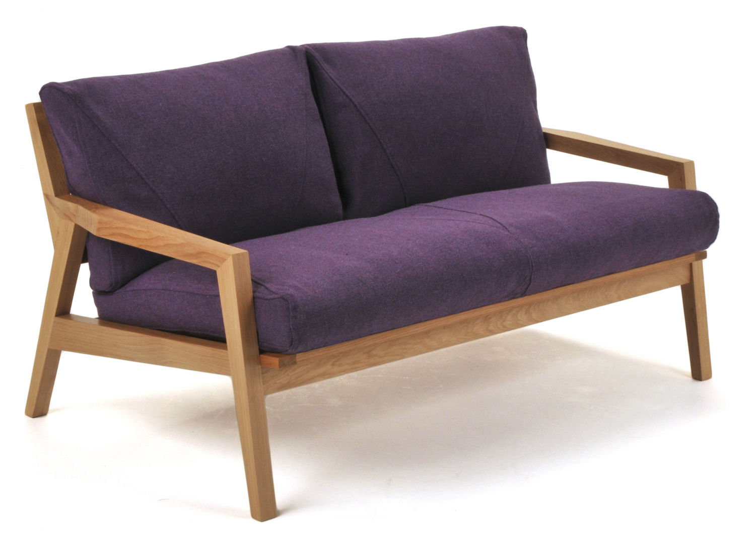 Compact Sofa Contemporary Leather Wood Arris By Gala Wright Compact Sofa Contemporary Leather Wood