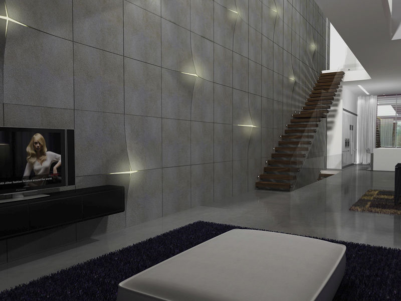 Indoor Tile Wall Concrete Kwa Itaibaron Indoor Tile Wall Concrete