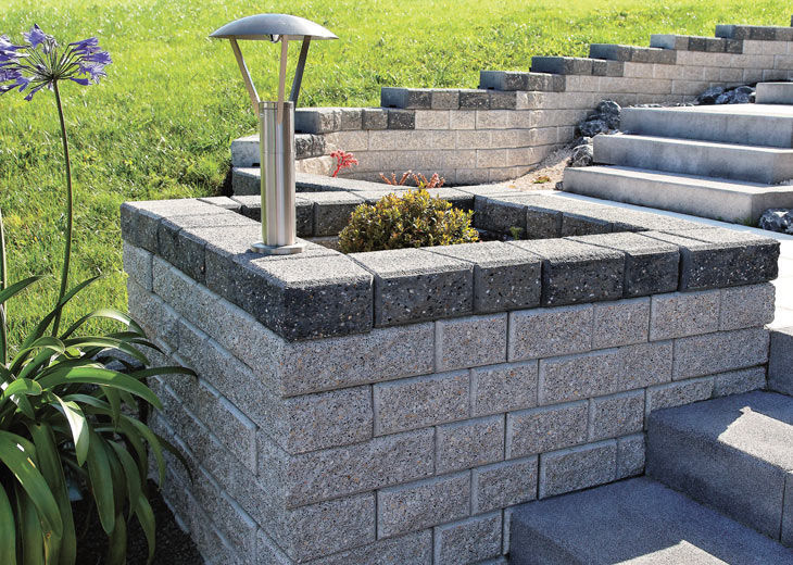 Solid Concrete Block Lightweight For Retaining Walls Solid Concrete Block Lightweight For Retaining Walls Garden Enclosures
