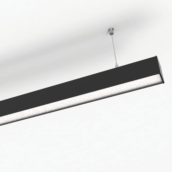 Hanging Light Fixture ORIS 50 MICROPRISMATIC Brilumen LED