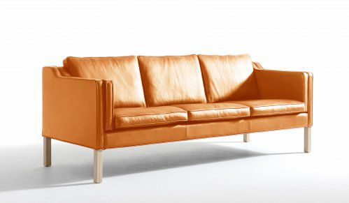 Contemporary sofa / leather / fabric / 3 seater eton by o&m design ... Latest wooden sofa designs
