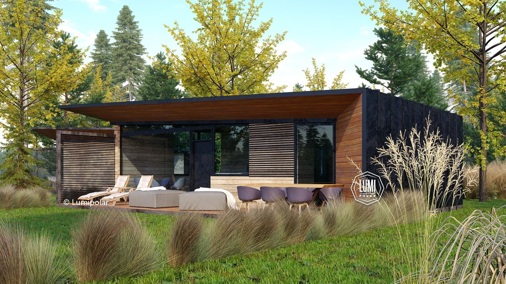 Prefab House Neo Dens Lumi Polar Energy Efficient Energy