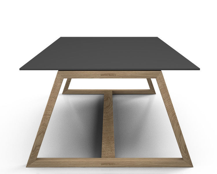 Contemporary Dining Table Marble Fenix Ntm Solid Wood Lemon Contemporary Dining Table Marble Fenix Ntm Solid Wood Lemon