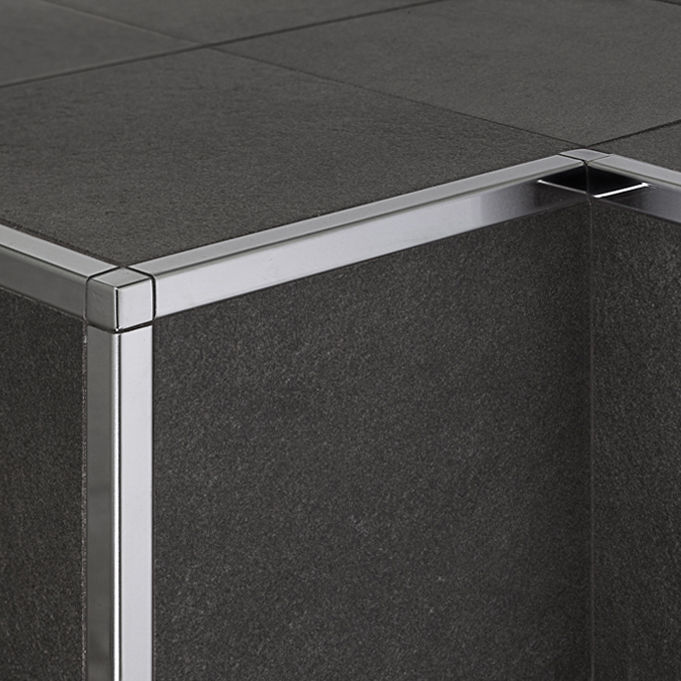 Outside Corner Edge Trim Br Aluminum Stainless Steel Outside Corner Edge Trim Br Aluminum Stainless Steel Cerfix Proangle Q